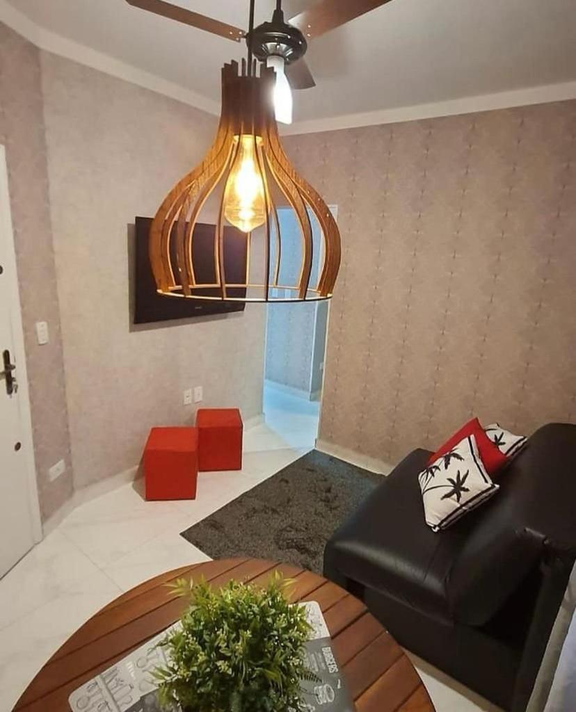 113 Canto Do Forte - 1Dorm - 200 M Da Praia E 20M Dos Bares E Restaurantes - Estacionamento Gratuito E Wi Fi , Tv A Cabo Praia Grande  Kültér fotó