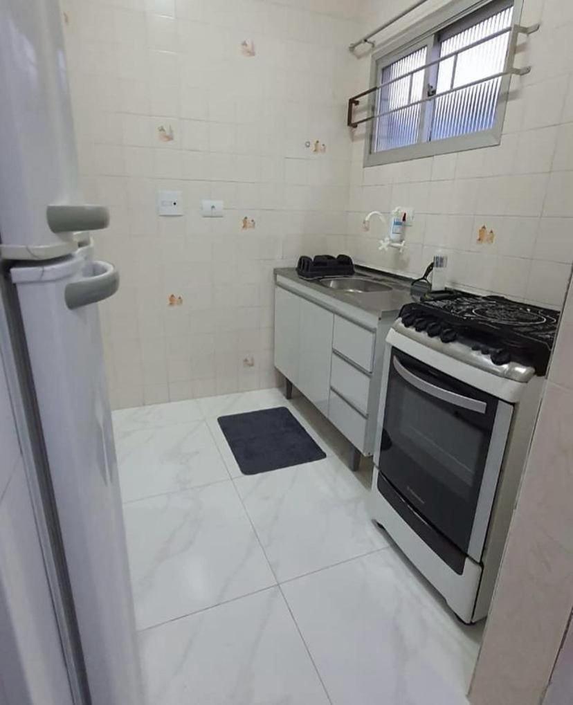 113 Canto Do Forte - 1Dorm - 200 M Da Praia E 20M Dos Bares E Restaurantes - Estacionamento Gratuito E Wi Fi , Tv A Cabo Praia Grande  Kültér fotó