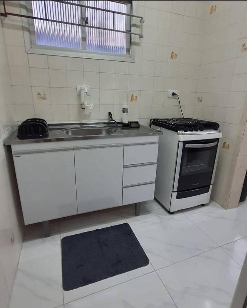 113 Canto Do Forte - 1Dorm - 200 M Da Praia E 20M Dos Bares E Restaurantes - Estacionamento Gratuito E Wi Fi , Tv A Cabo Praia Grande  Kültér fotó