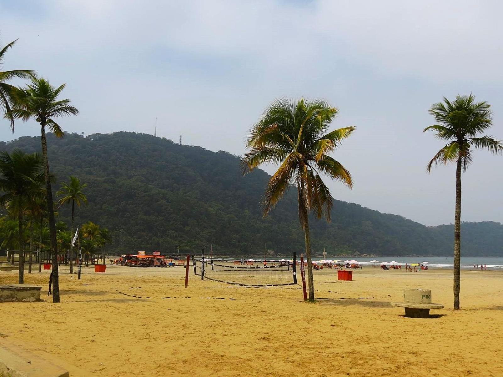 113 Canto Do Forte - 1Dorm - 200 M Da Praia E 20M Dos Bares E Restaurantes - Estacionamento Gratuito E Wi Fi , Tv A Cabo Praia Grande  Kültér fotó