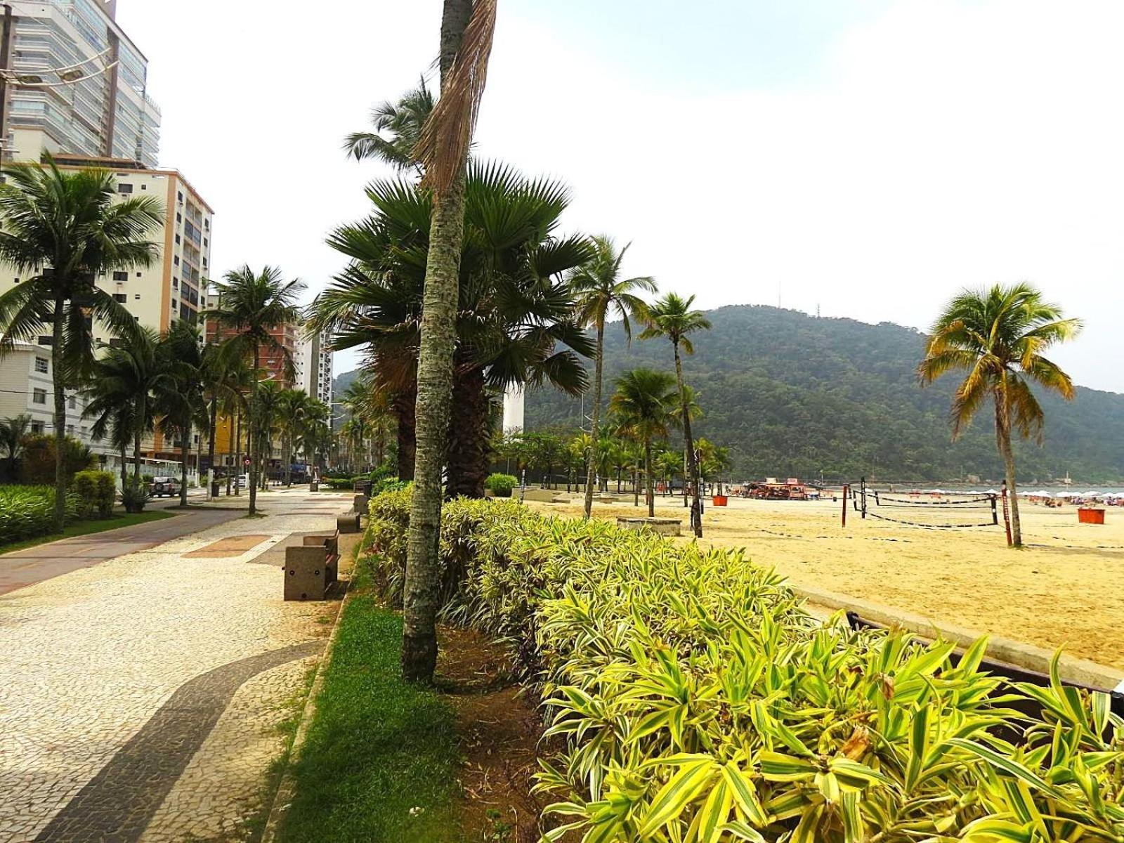 113 Canto Do Forte - 1Dorm - 200 M Da Praia E 20M Dos Bares E Restaurantes - Estacionamento Gratuito E Wi Fi , Tv A Cabo Praia Grande  Kültér fotó